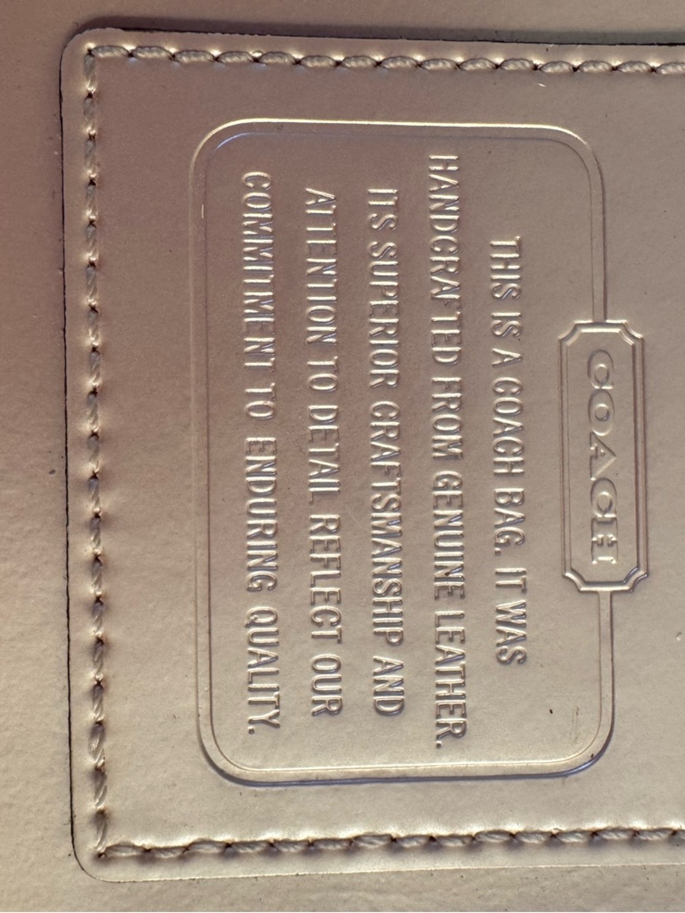 Coach Storybook Leather Wristlet - Picture 13 of 13